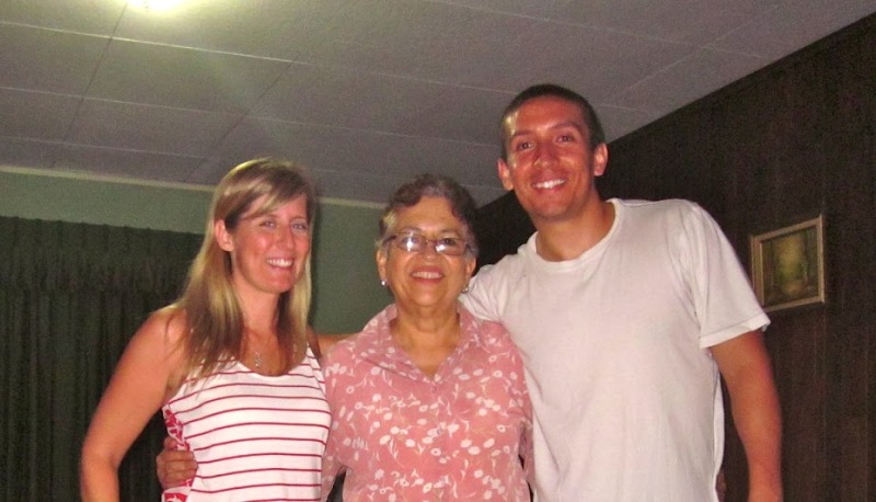 Capt Jennifer Nash and her Host Family